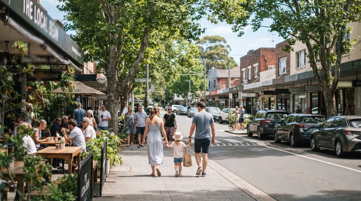 Street scene in Sydney